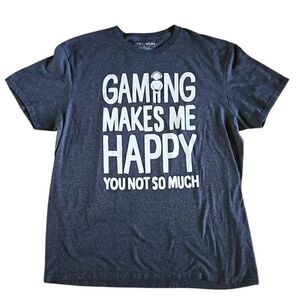 FIFTHSUN Gaming T-Shirt Dark Grey XLarge